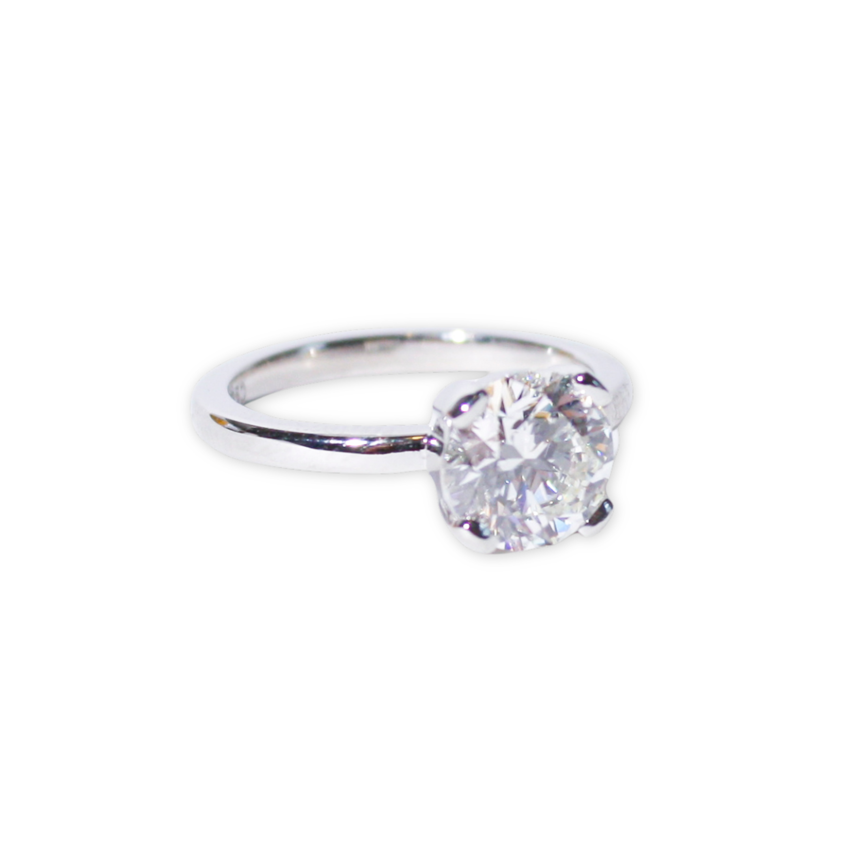 Lulu Classic Heavy Tabbed Diamond Ring