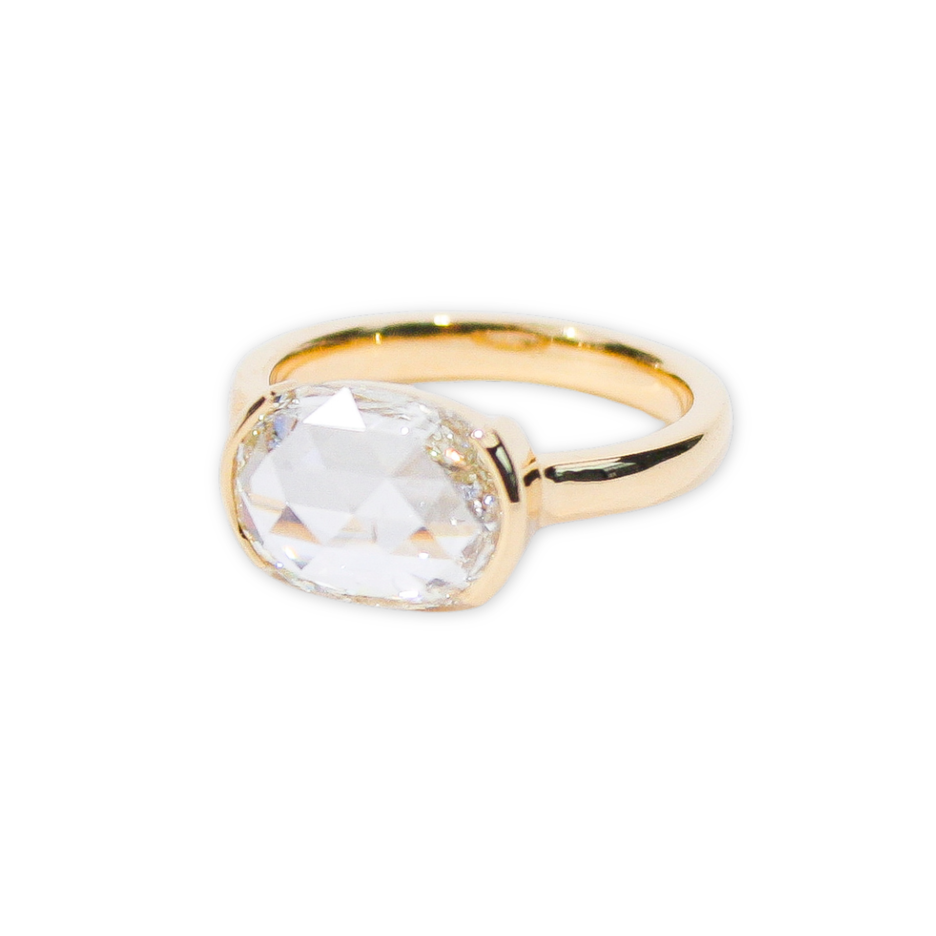 Caroline White Rosecut Diamond Ring