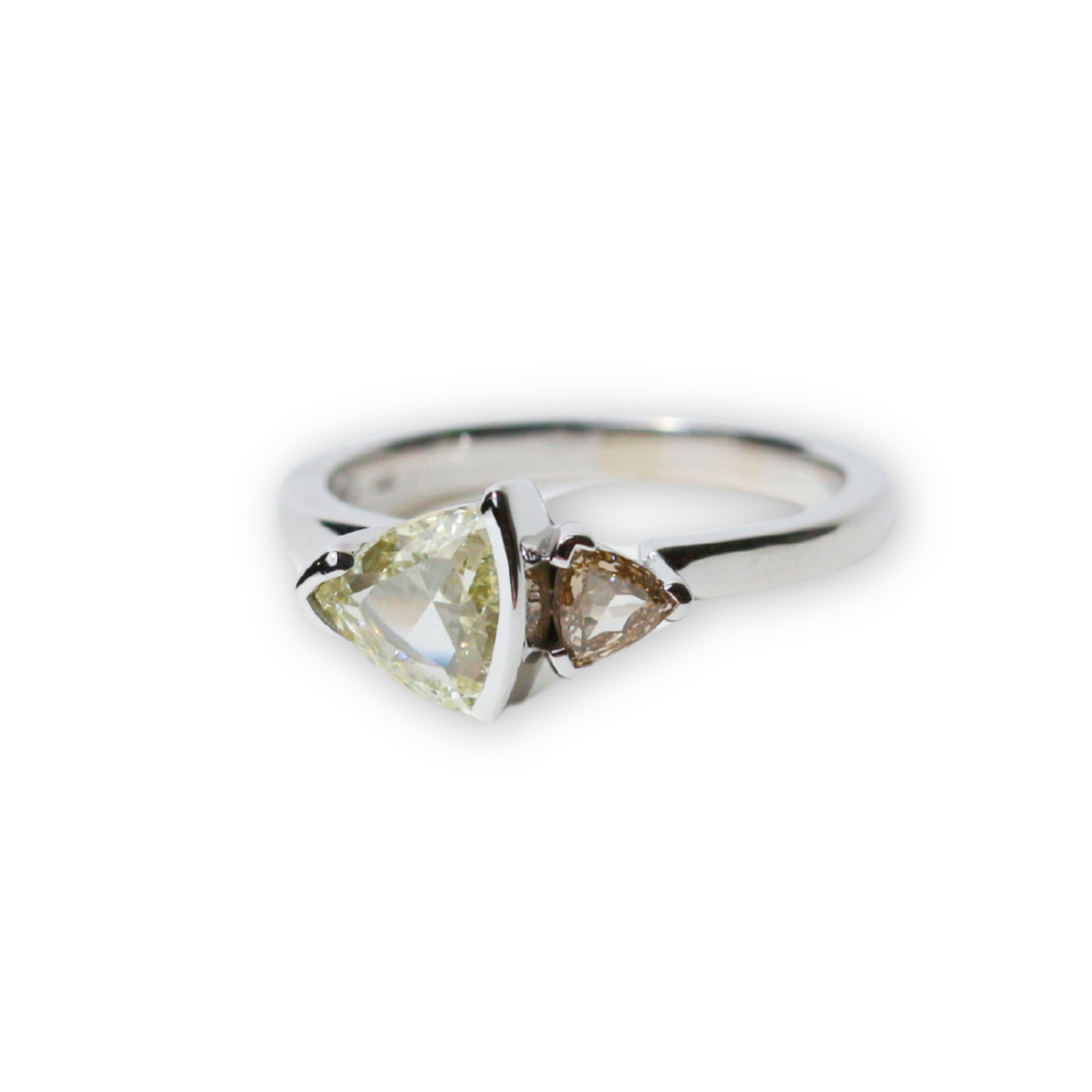Lo Two-Stone Diamond Ring