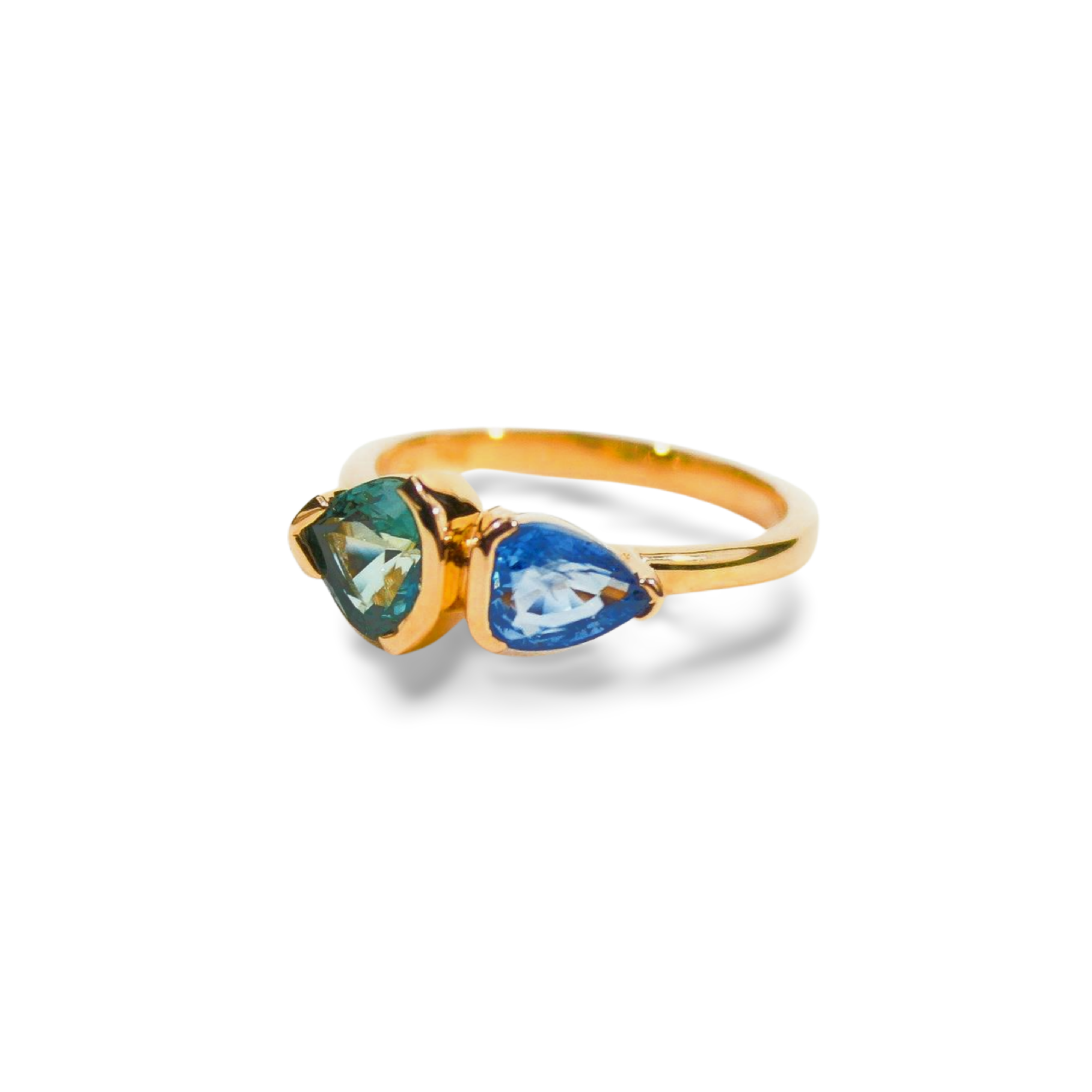 Blue Sky Sapphire Ring