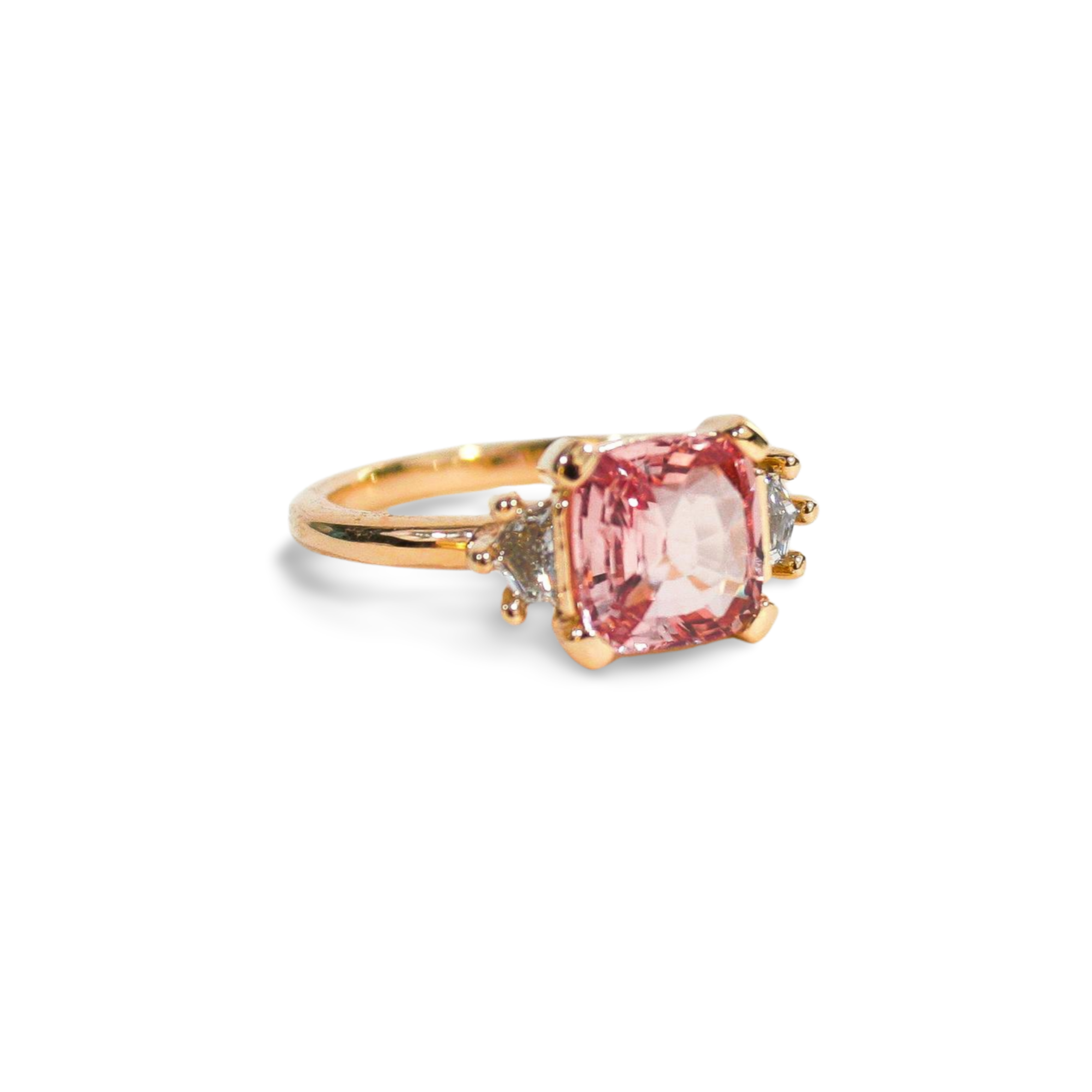 Sedona Padparadscha Pink Sapphire Ring