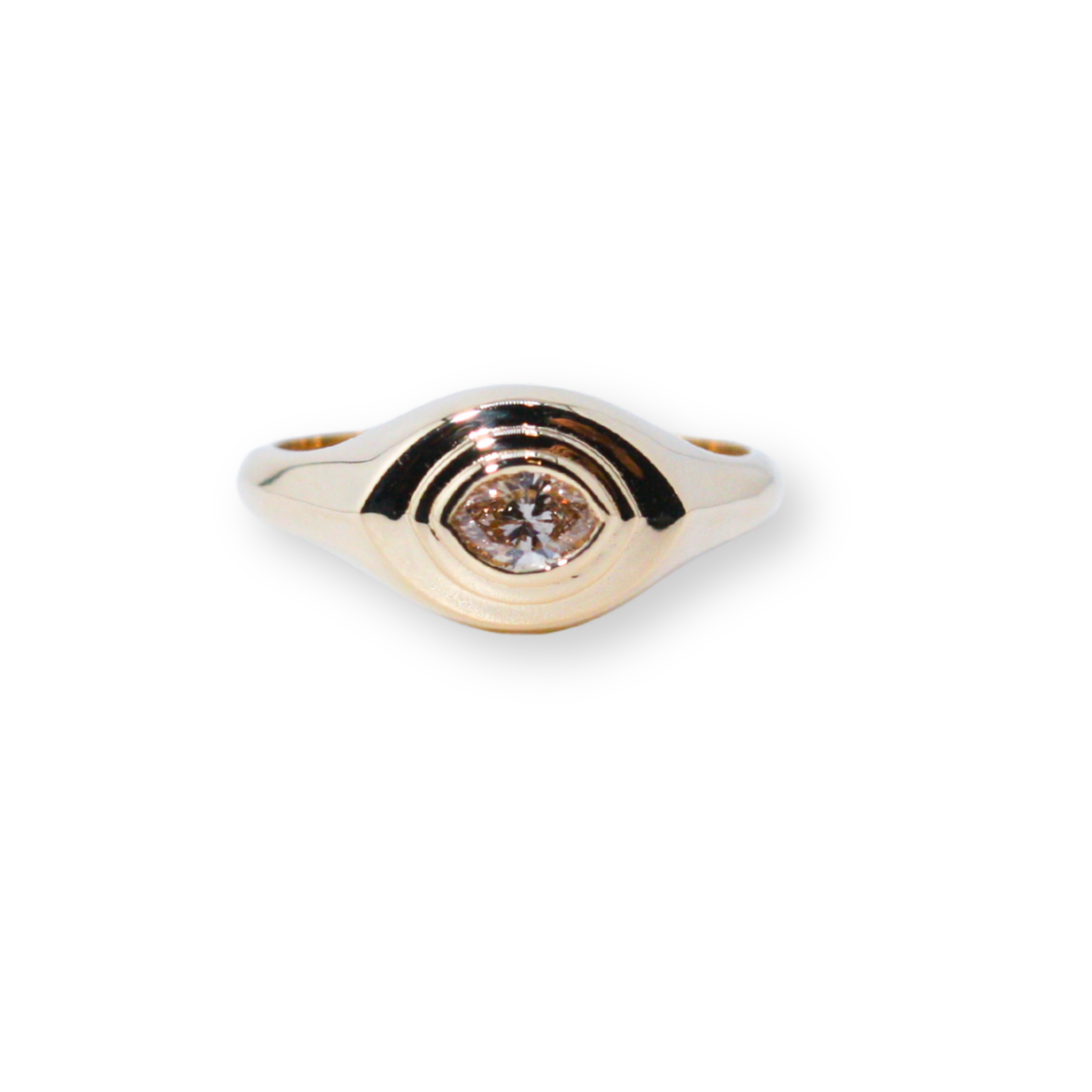 Seeing Eye Diamond Signet