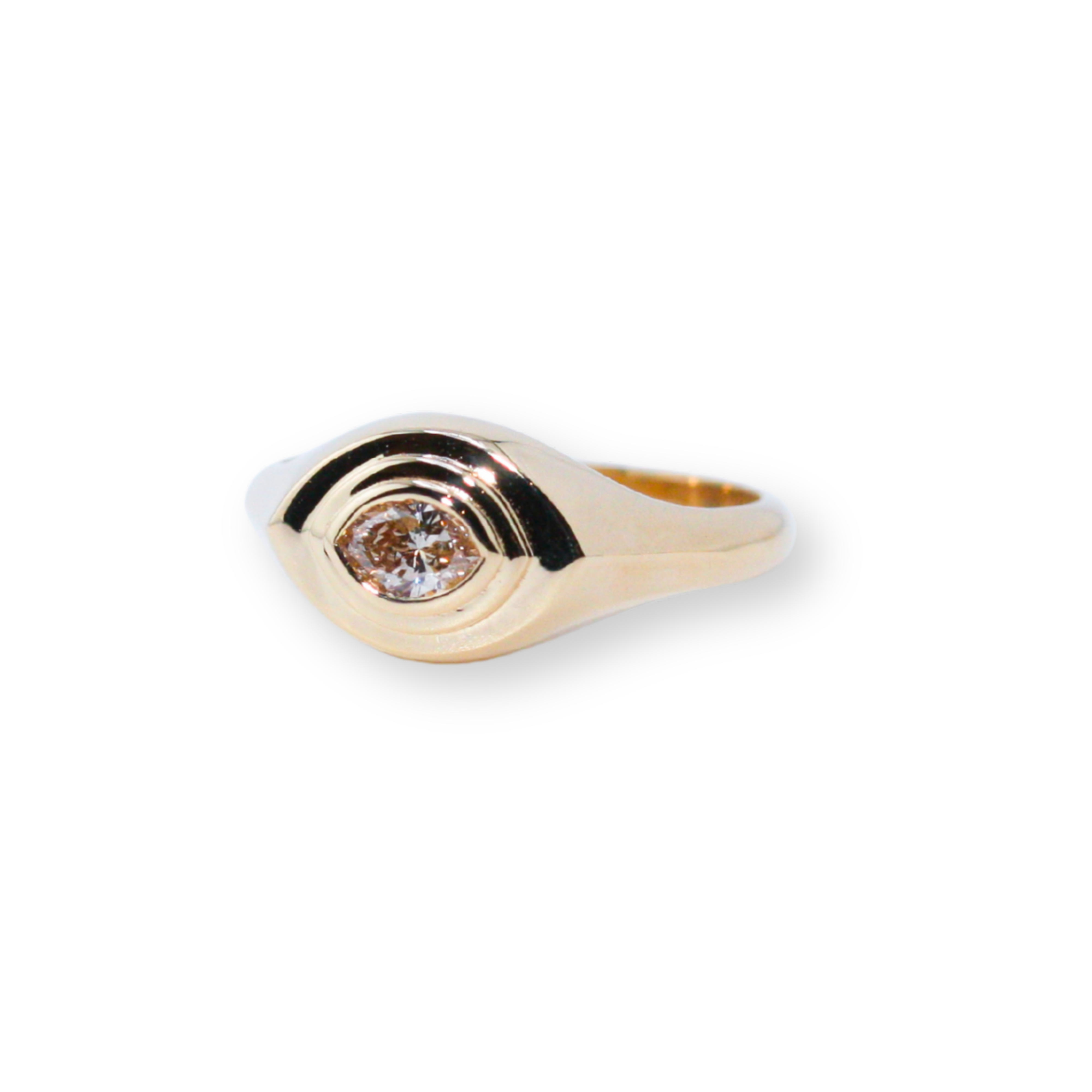 Seeing Eye Diamond Signet