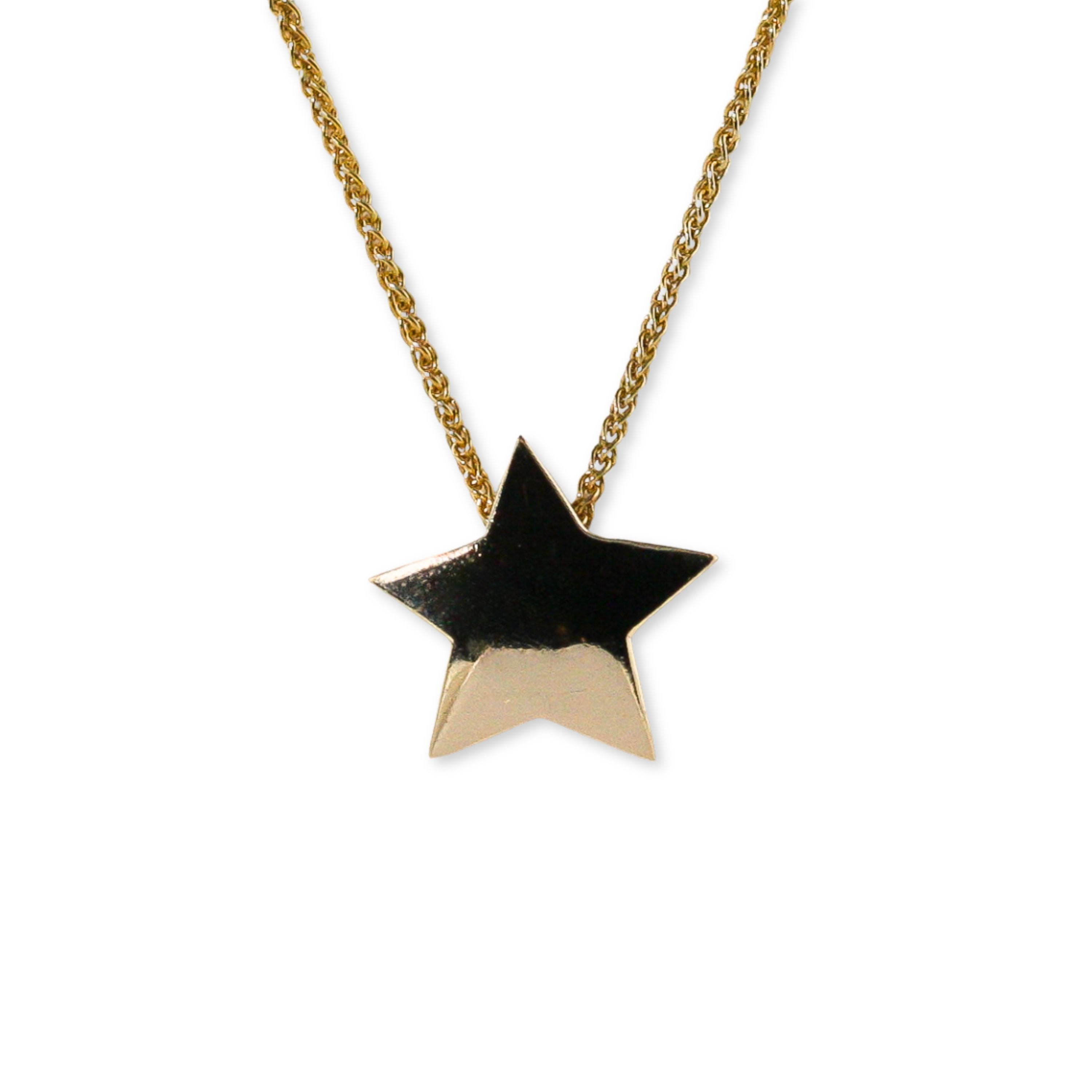 Classic Carolina Golden Star Necklace