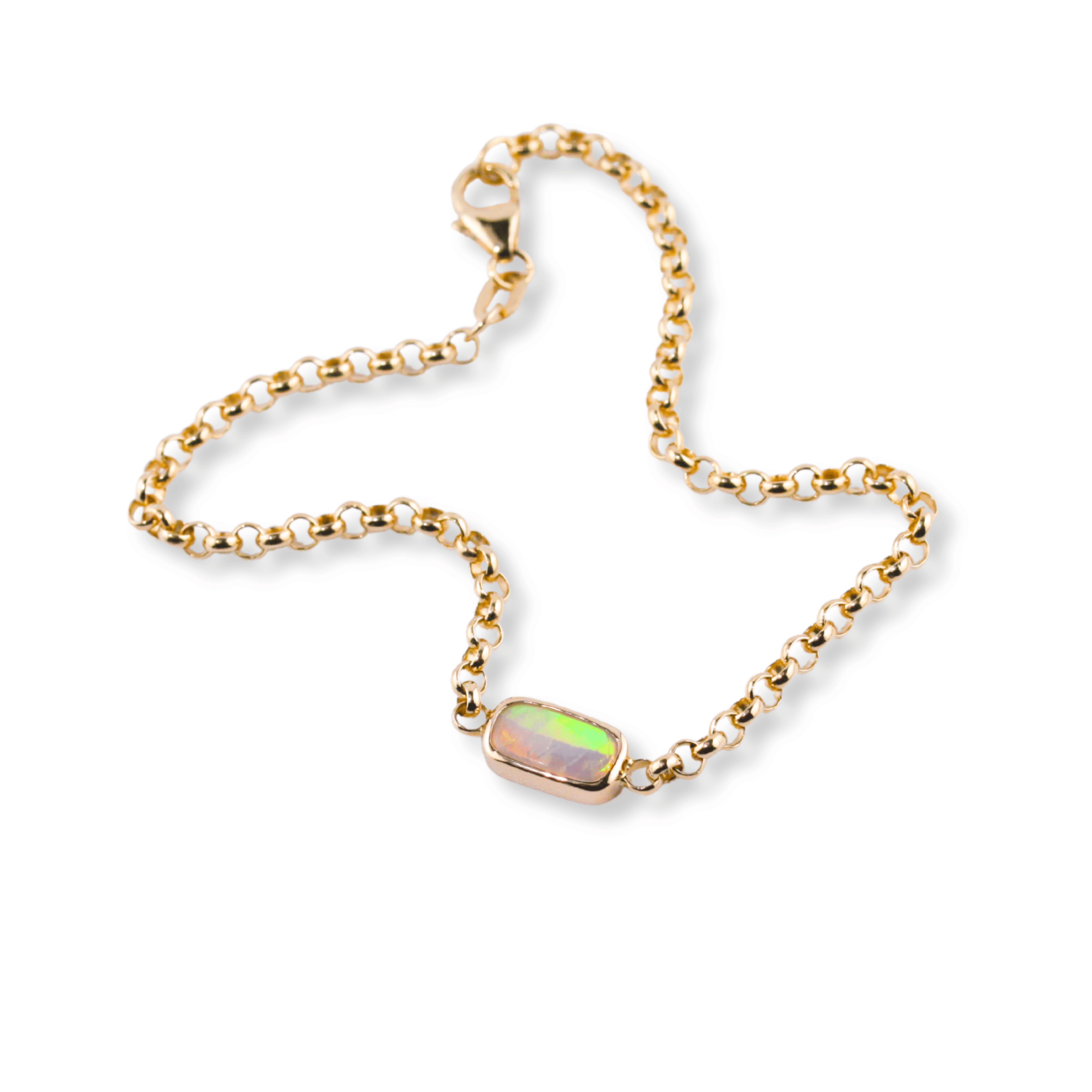 Moonbow Opal Bracelet