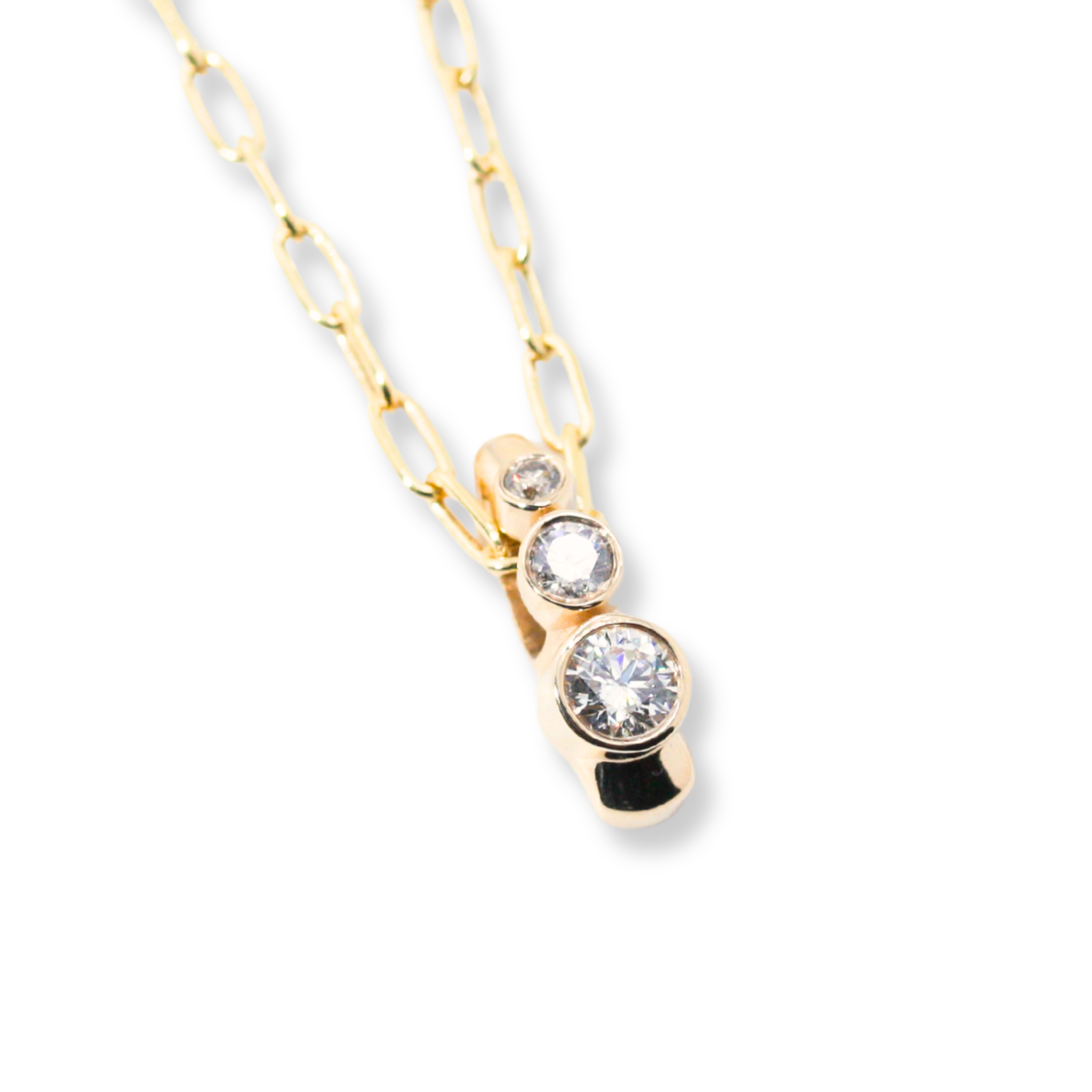 La Reina Graduated Necklace (Diamond)