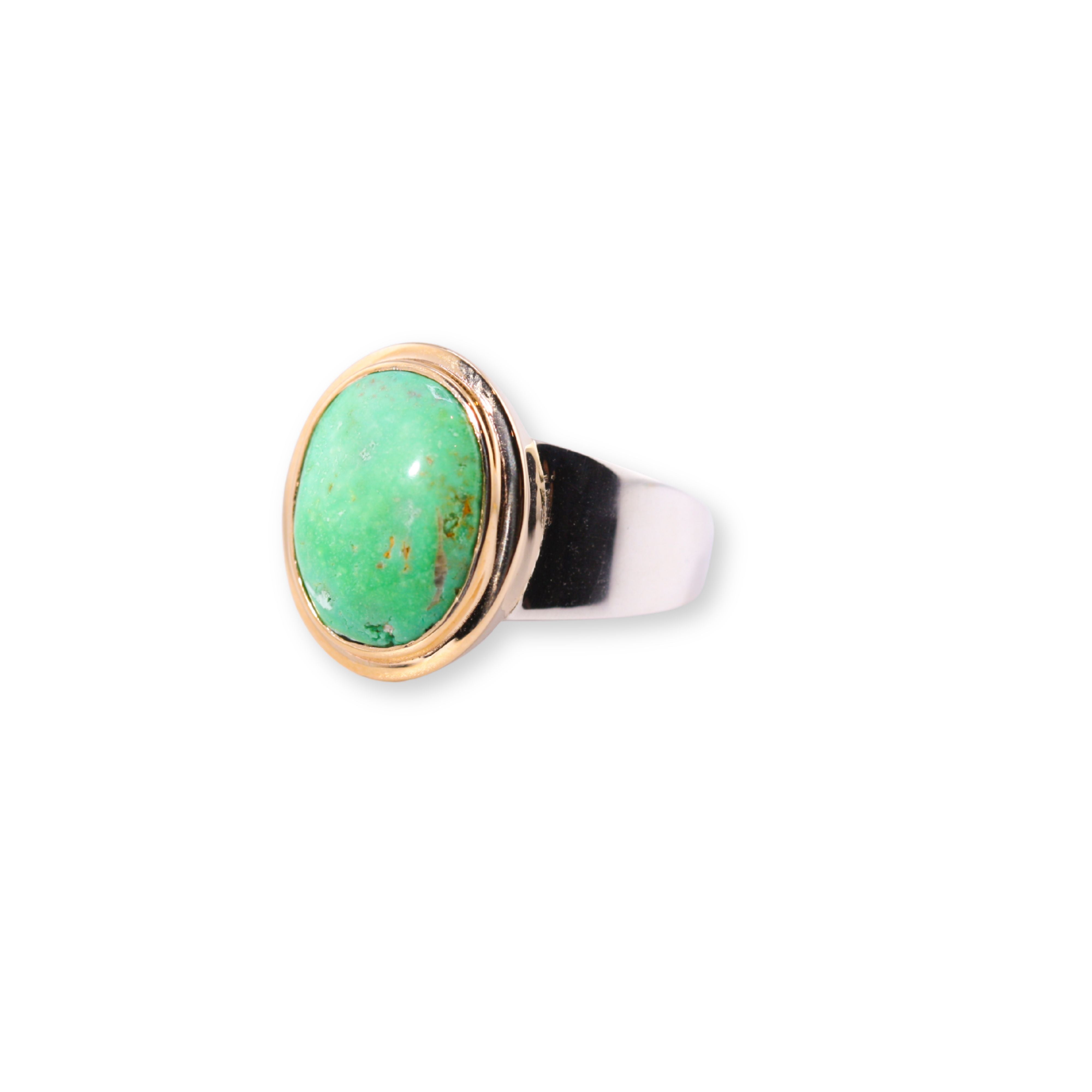 Green Mountain Turquoise Ring
