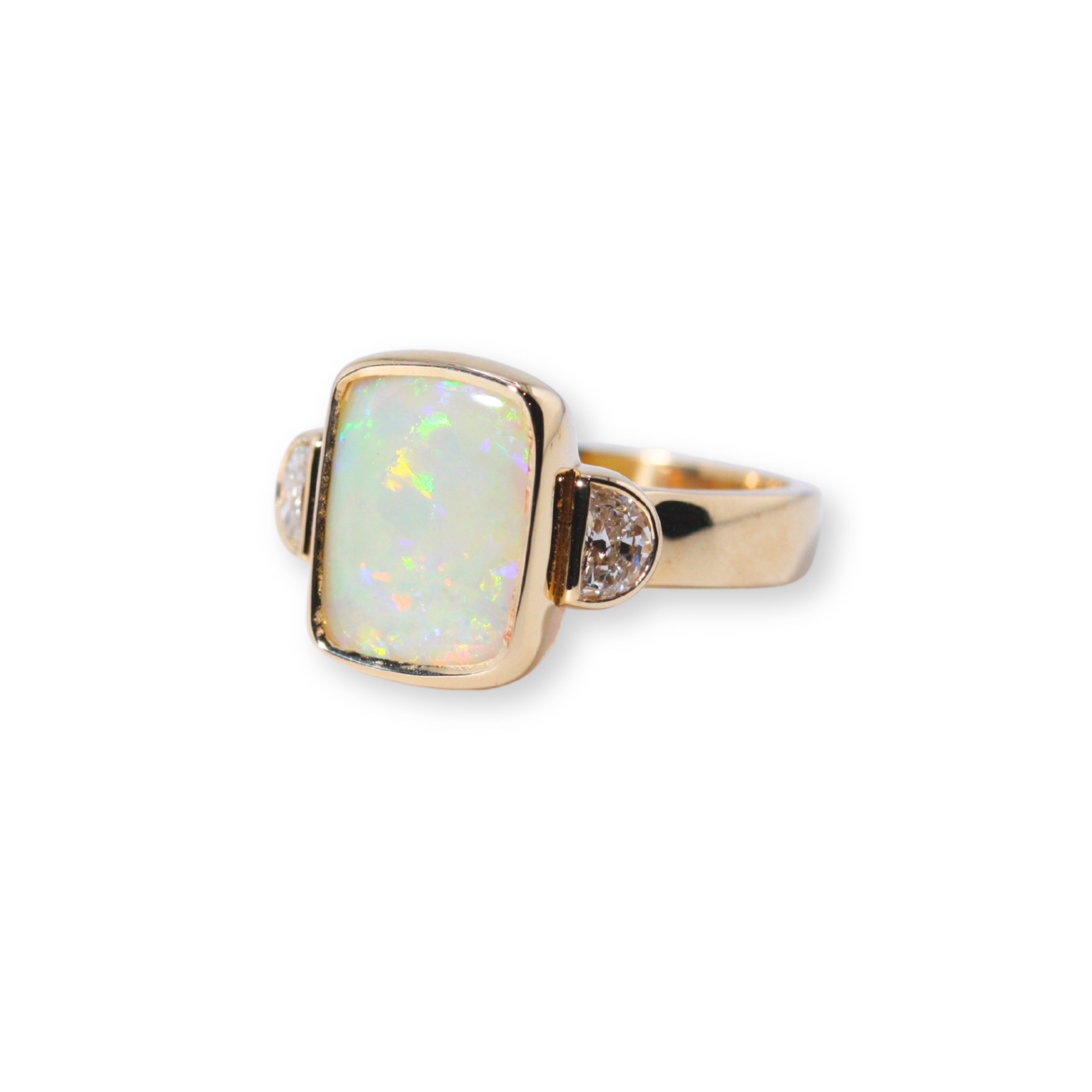 Golden Moon Grand Opal Ring