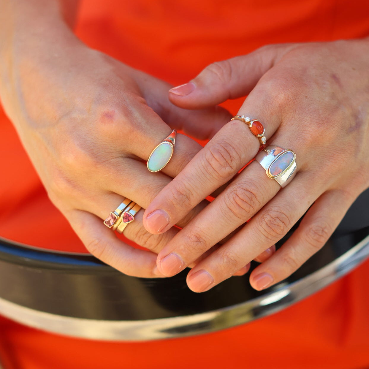 Butte Pink Spinel Ring