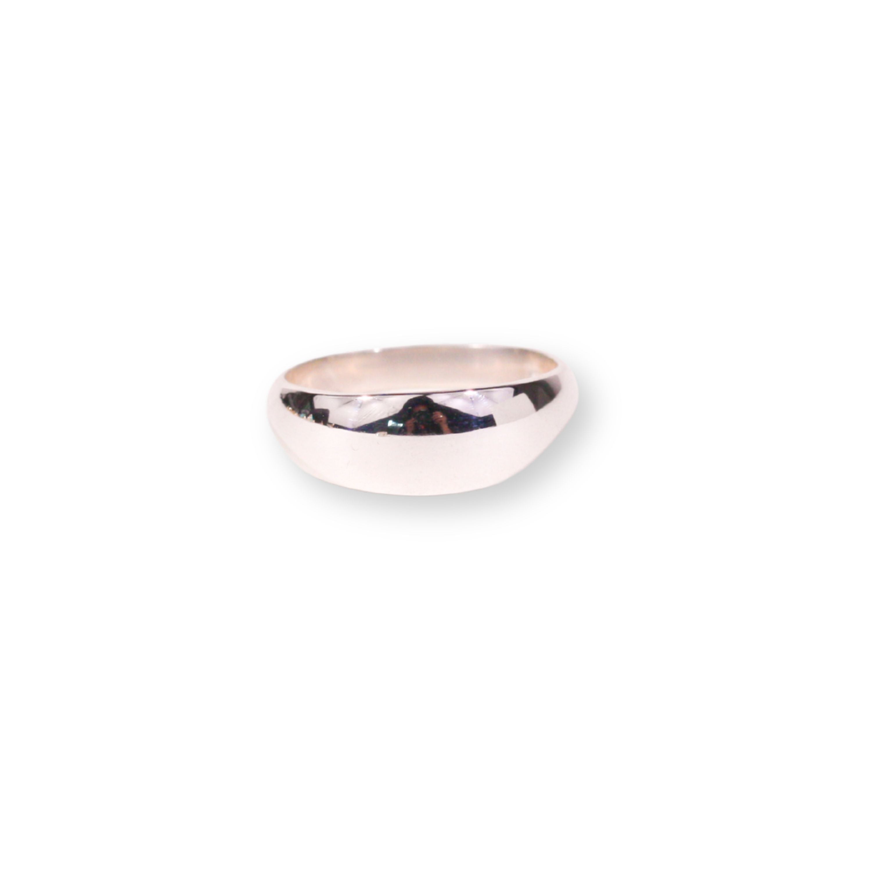 Classic Bold Silver Cigar Band - 7mm