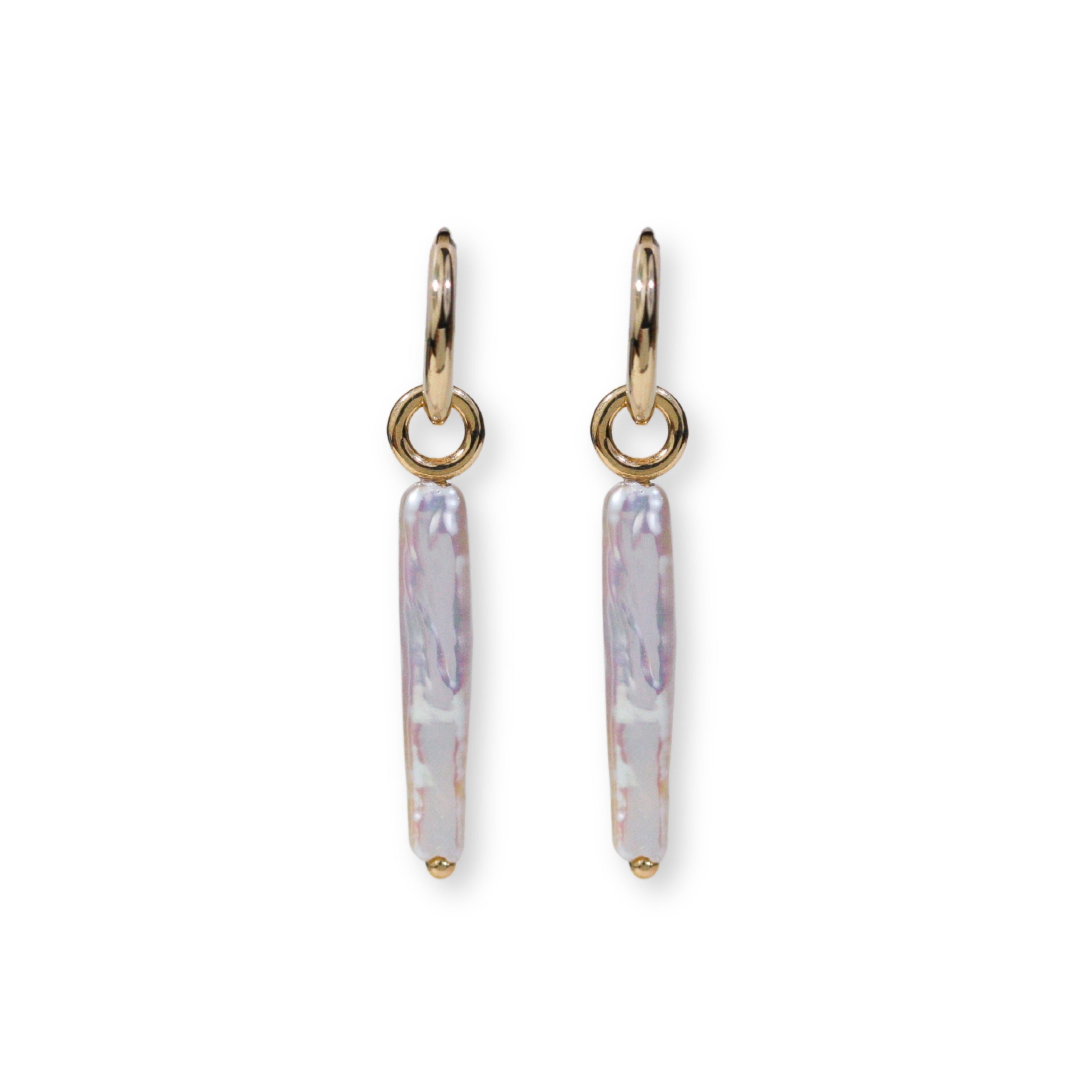 Matchstick Freshwater Pearl Charms