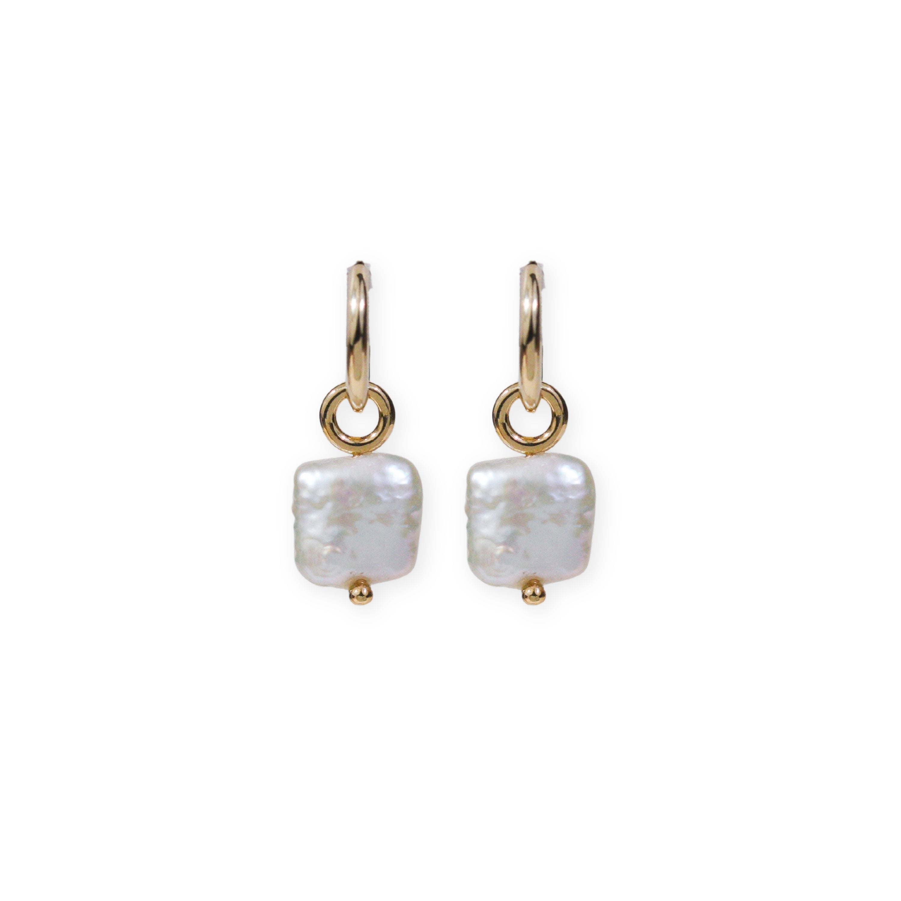 Plaza Freshwater Pearl Charms Earrings