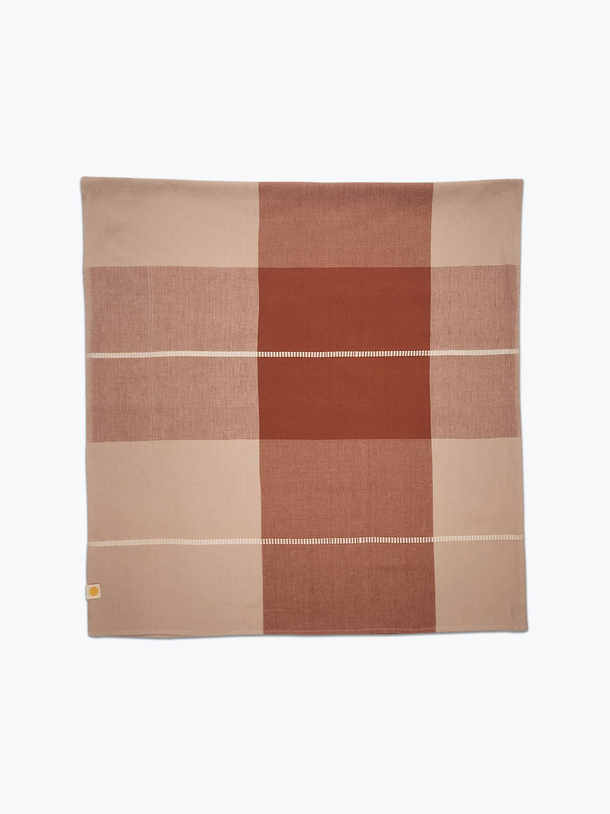 Oversized Check Square Tablecloth - Dune