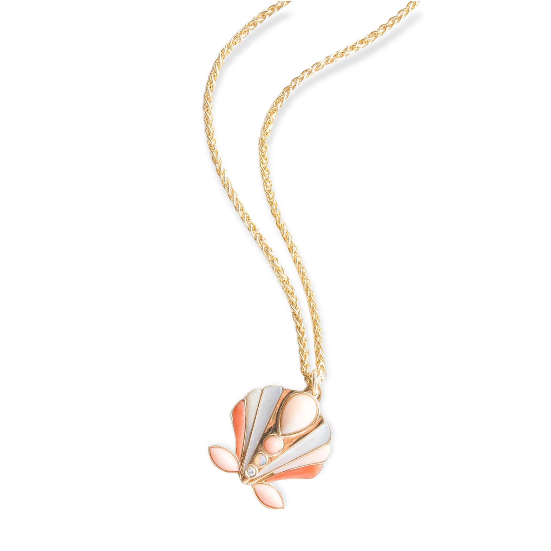La Vieira (Scallop) Milagro Necklace