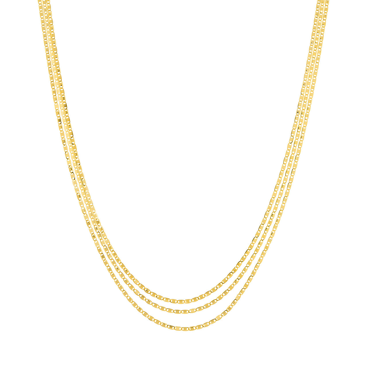 Triple Strand Valentino Chain