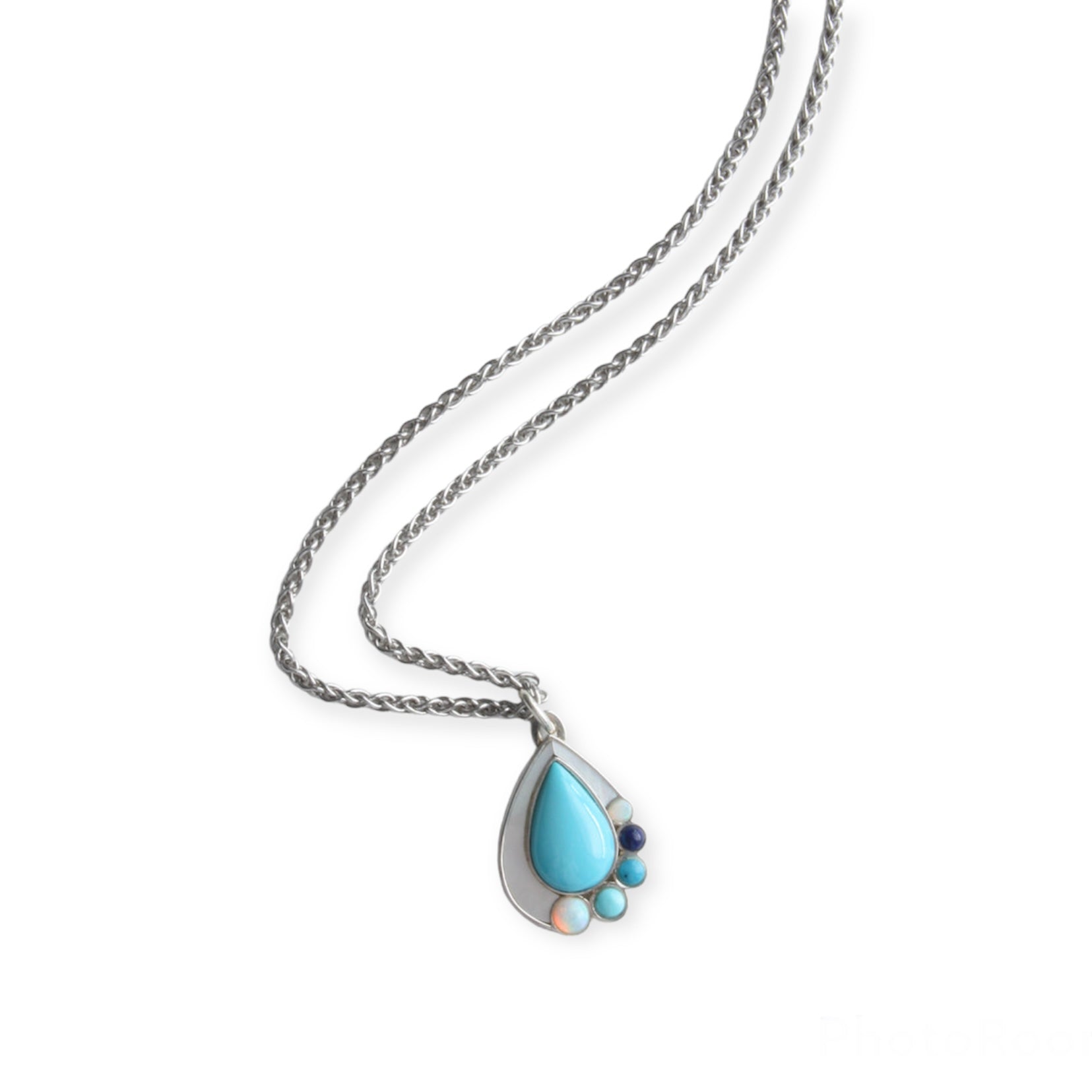La Gota de Lluvia (Raindrop) Milagro Necklace