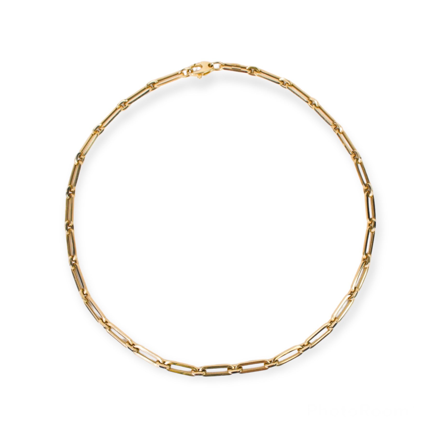 Plateau Golden Chain Necklace
