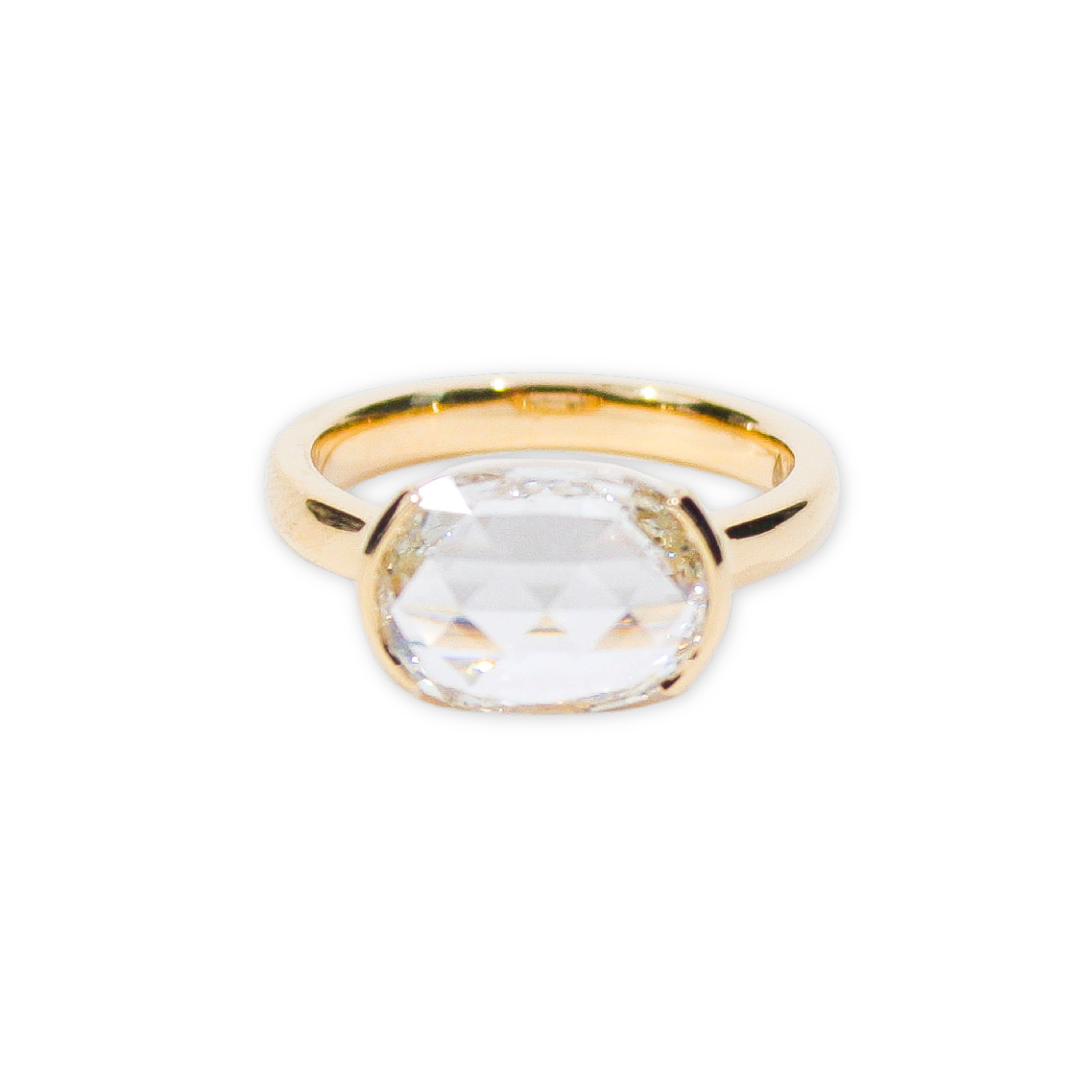 Caroline White Rosecut Diamond Ring