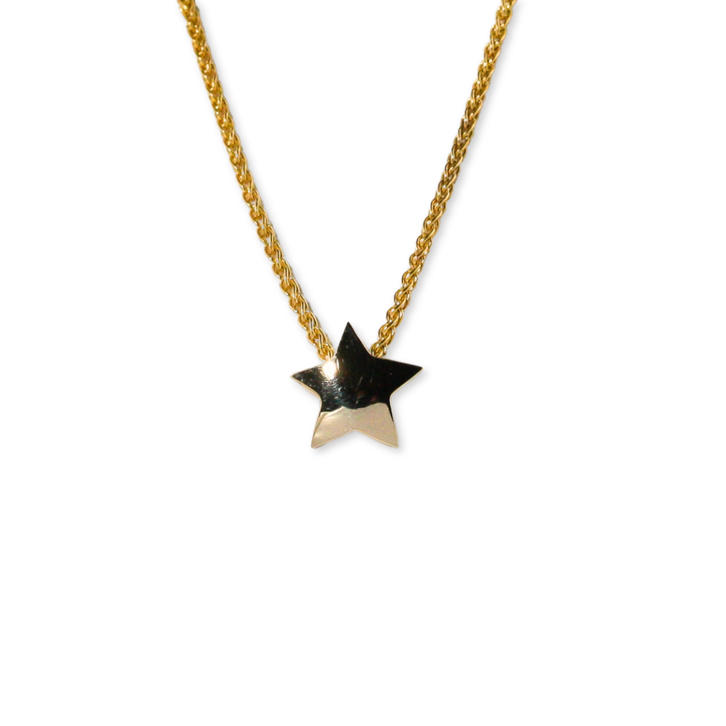Mini Carolina Golden Star Necklace