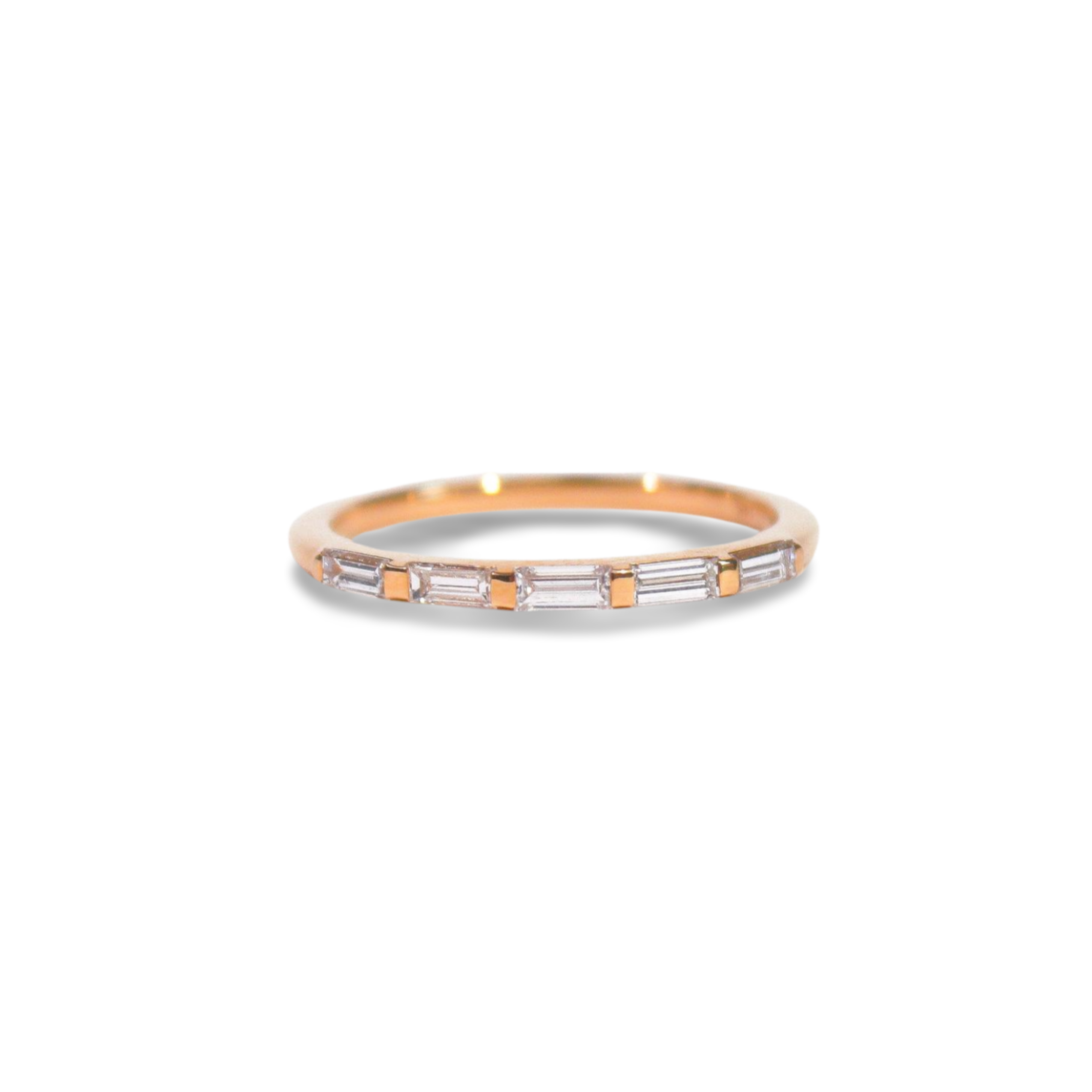 Brick Diamond Baguette Band