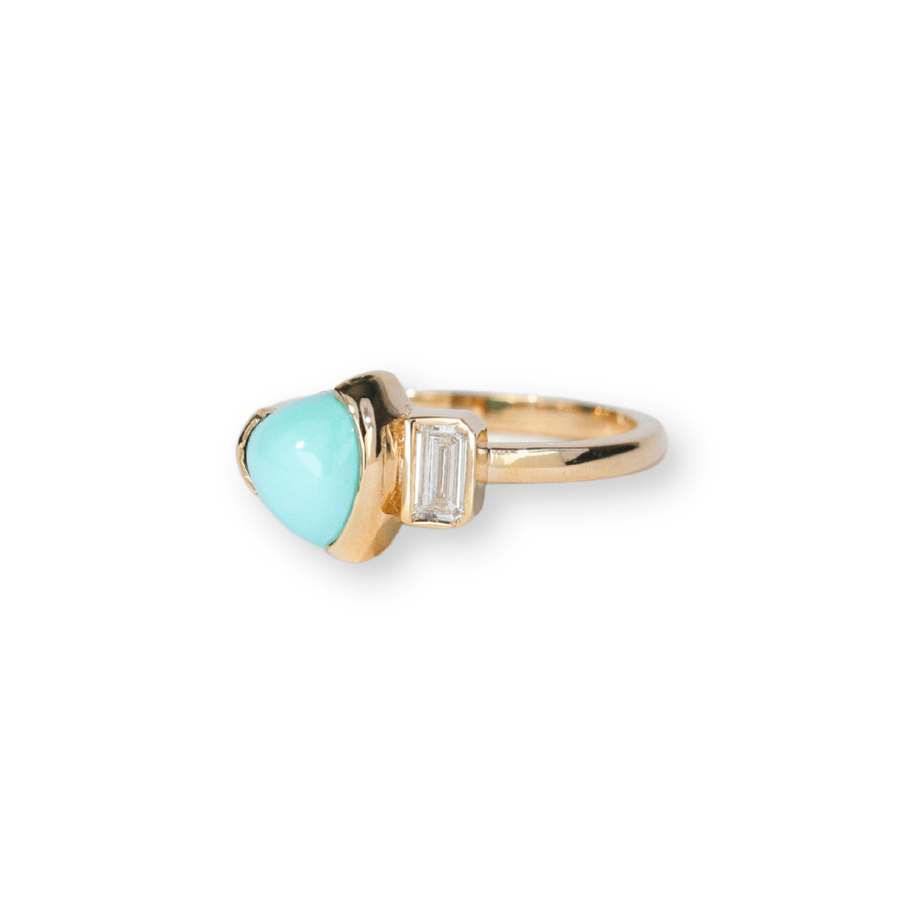 Sirena Turquoise and Diamond Ring