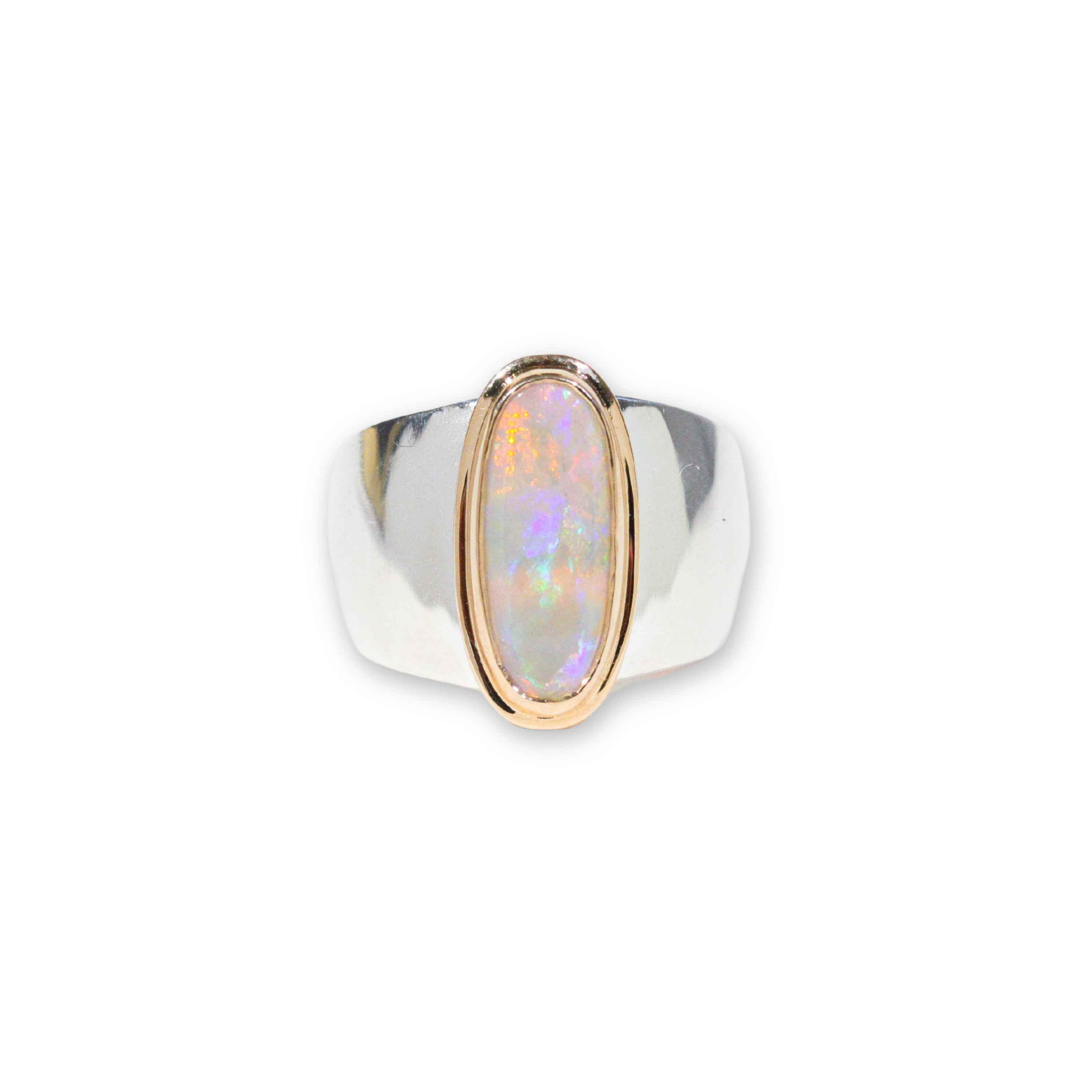 Iris Opal Two-Toned Ring