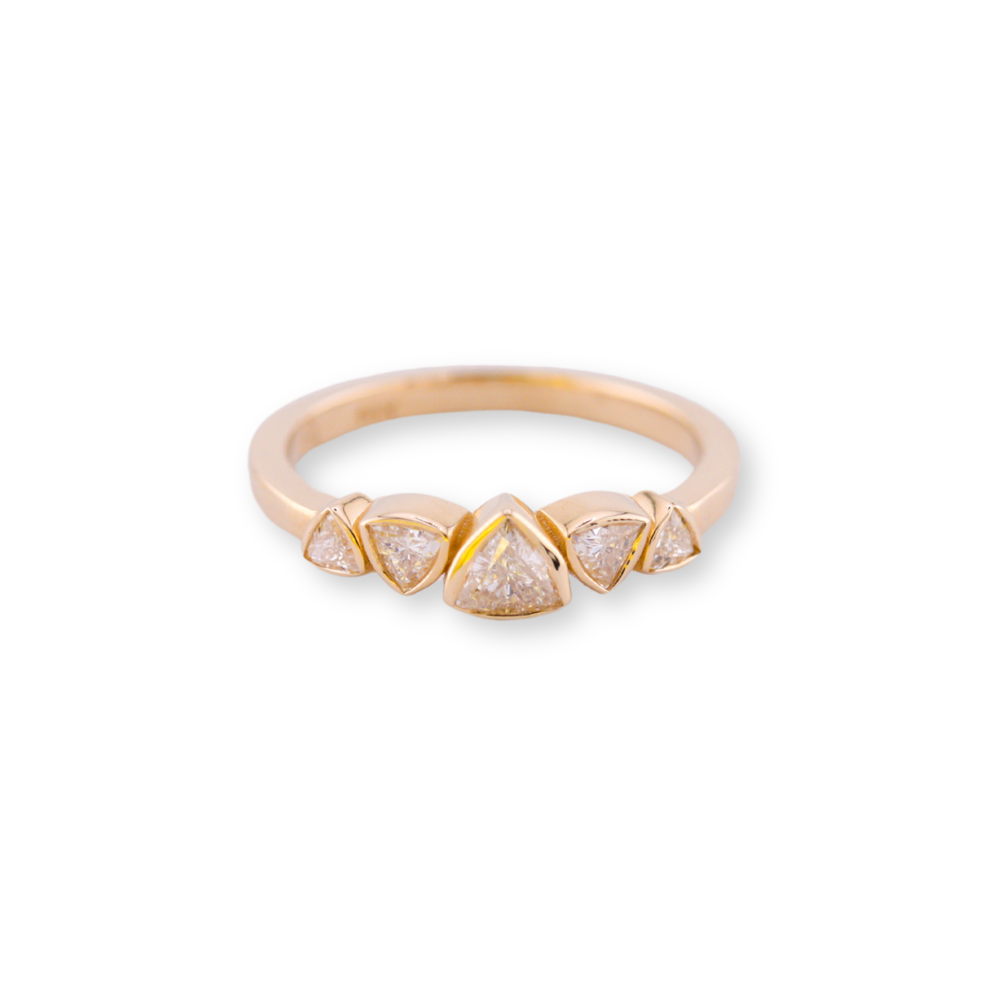 Montaña Trillion Diamond Band