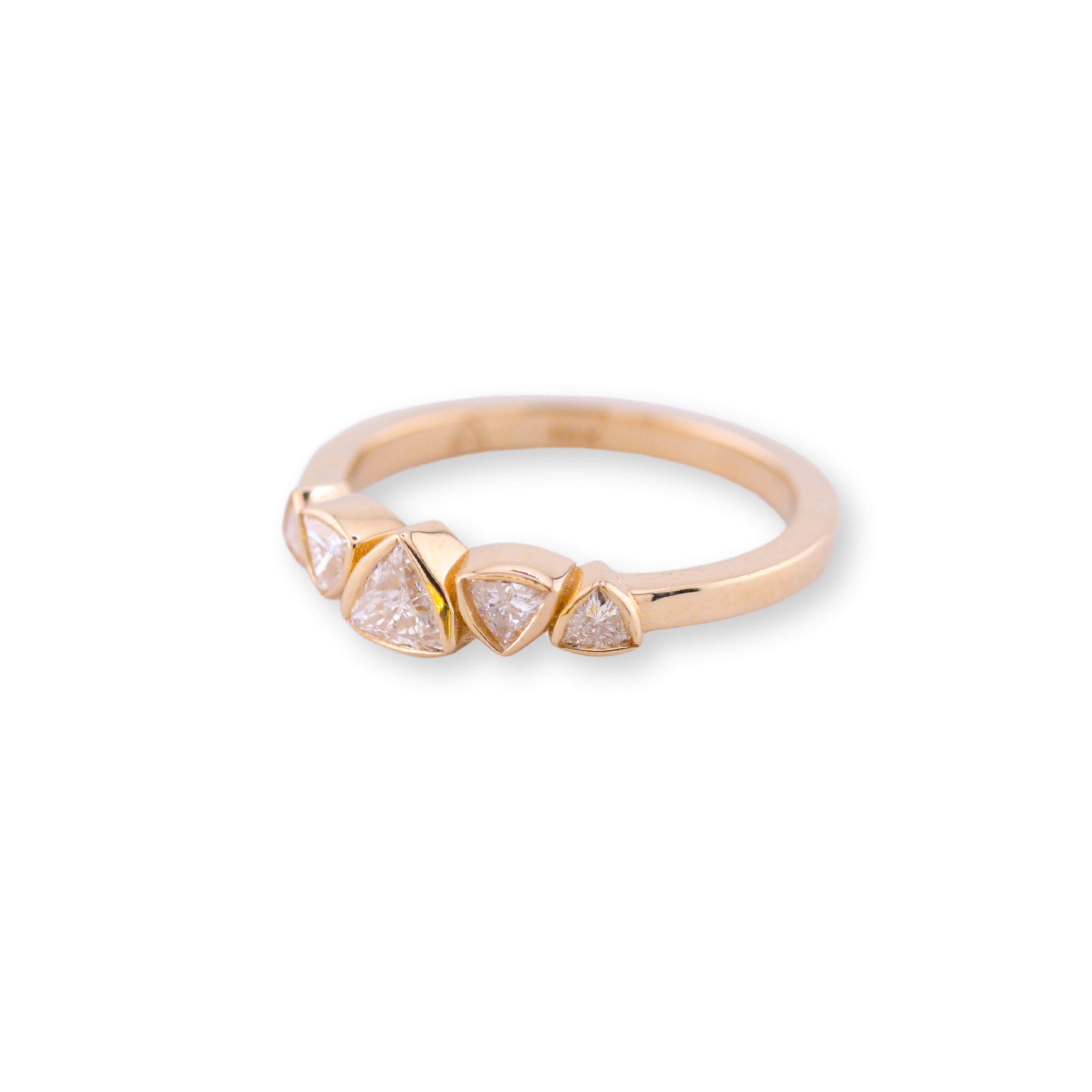Montaña Trillion Diamond Band