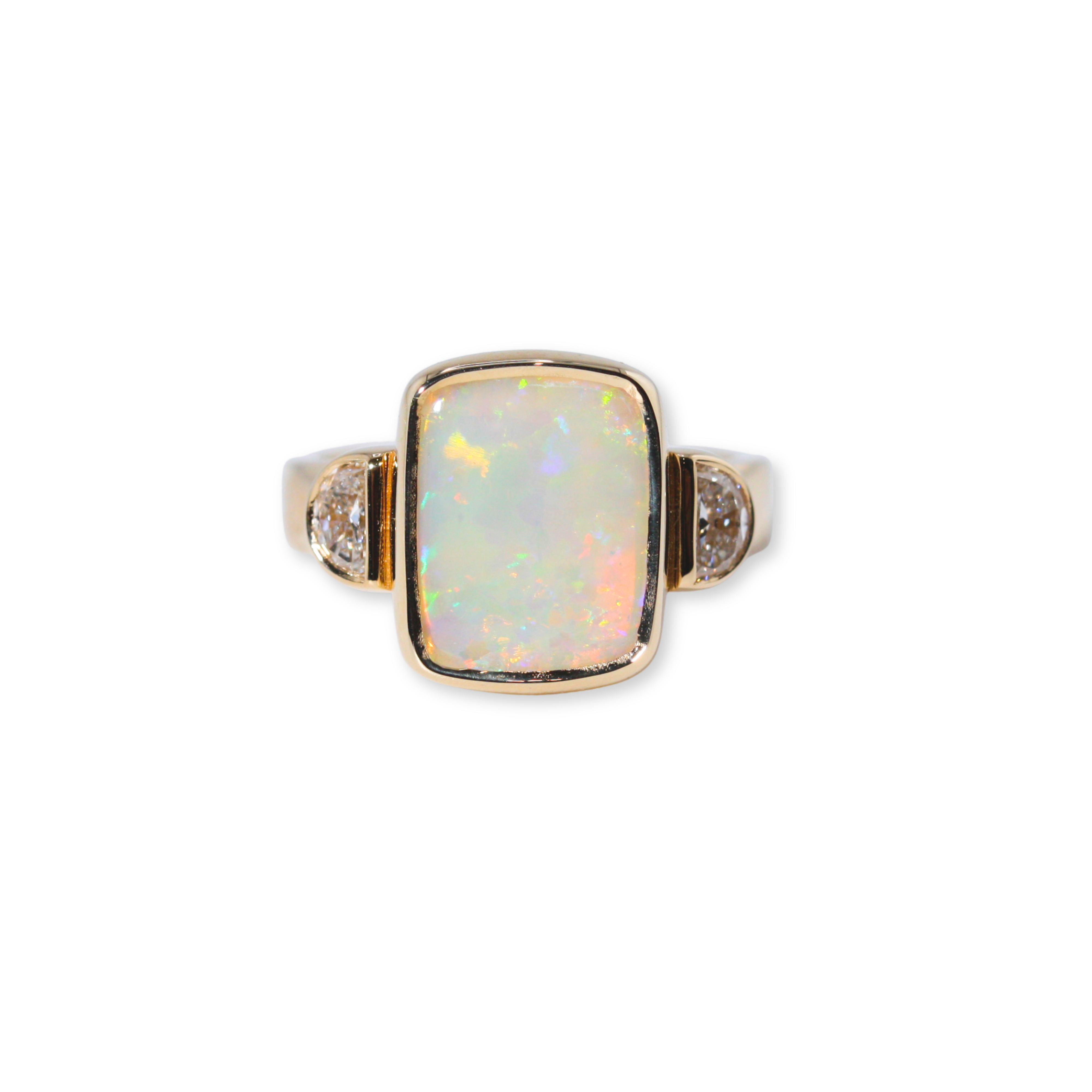 Golden Moon Grand Opal Ring