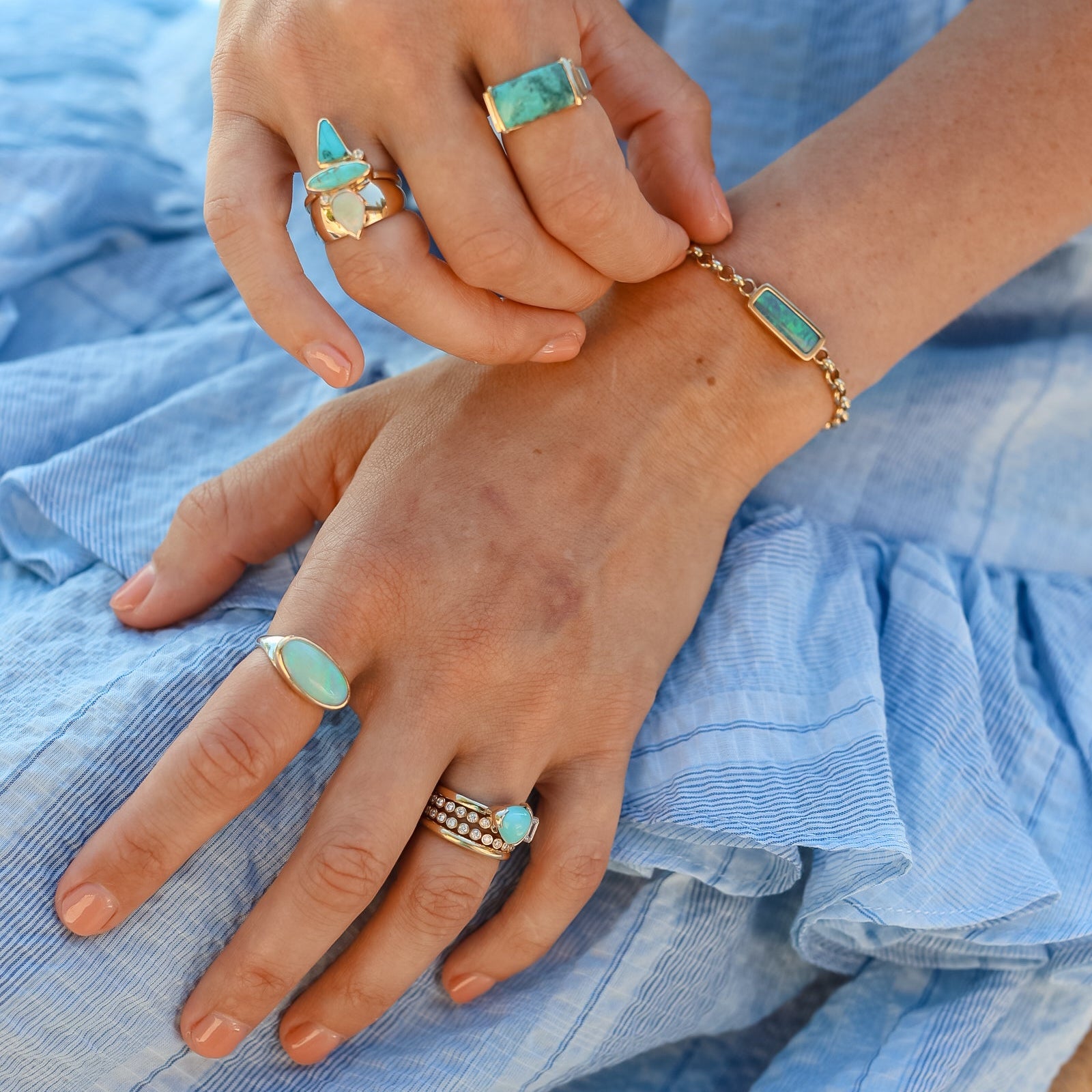 Mystic Opal Ring