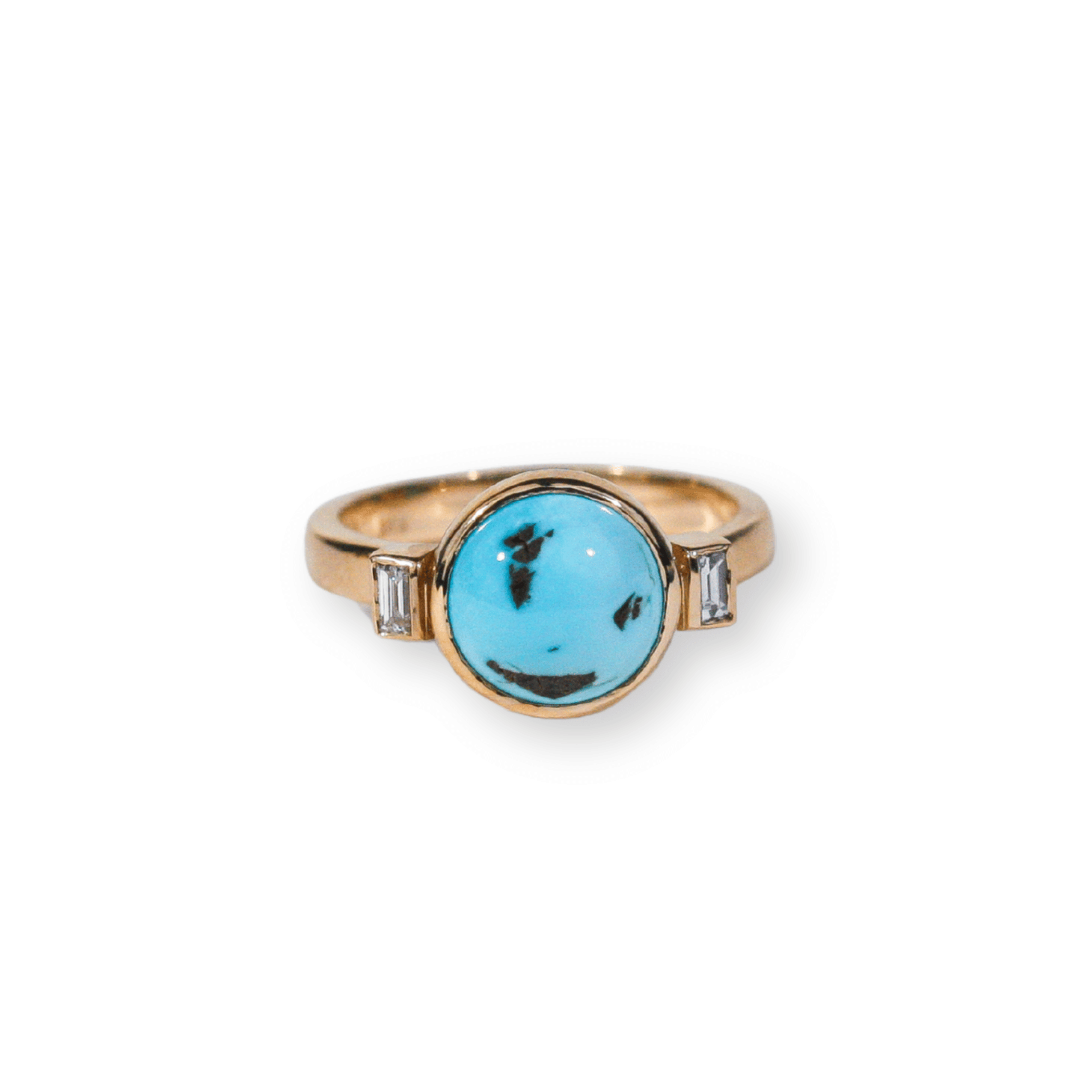 Maria Turquoise and Diamond Ring