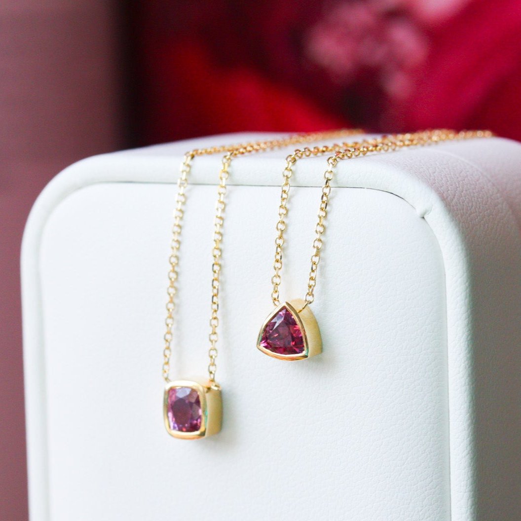 Henri Pink Spinel Necklace
