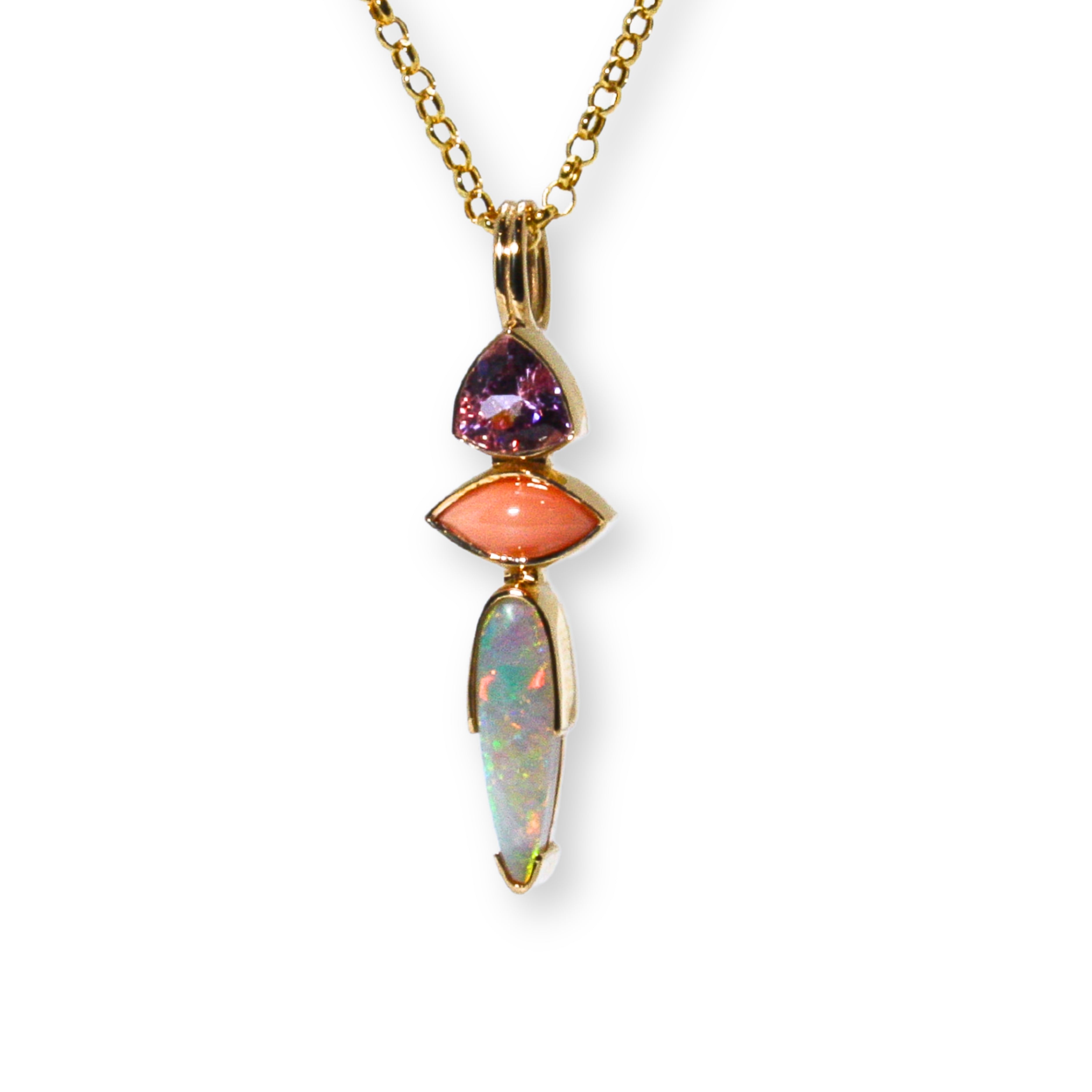 Small Pink Coral Totem #2