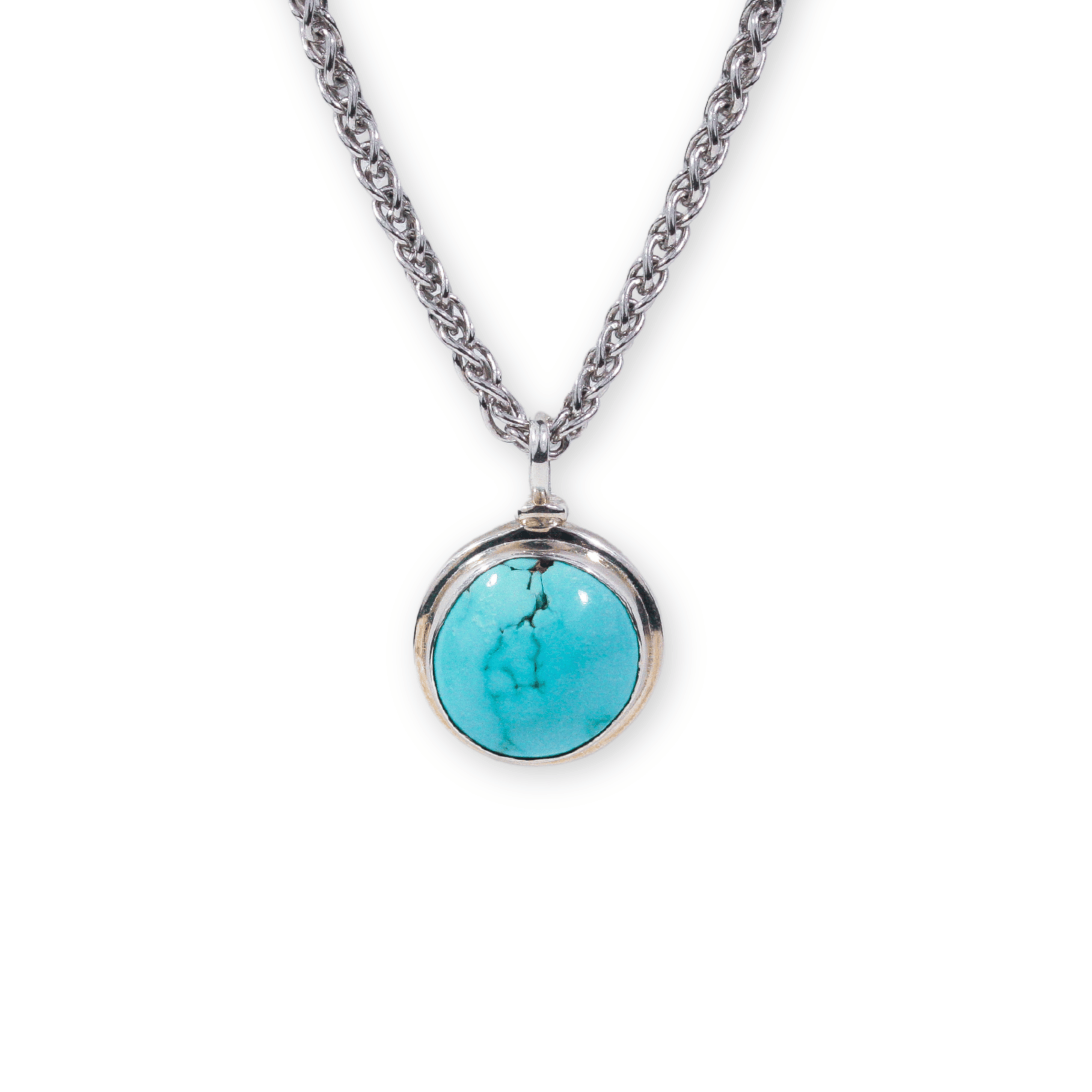 Nevada Blue Moon Turquoise Necklace
