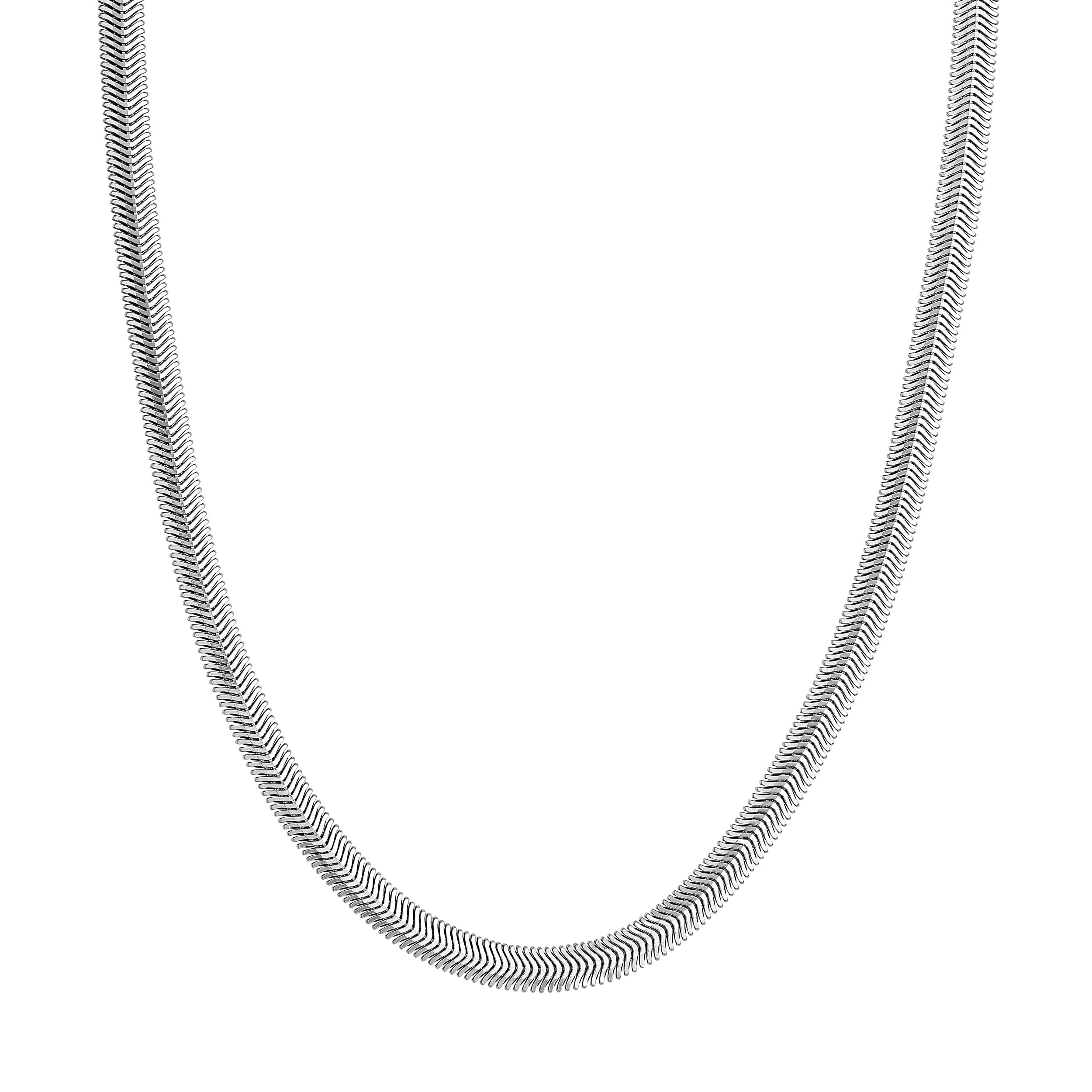 Sterling Silver Rattlesnake Chain