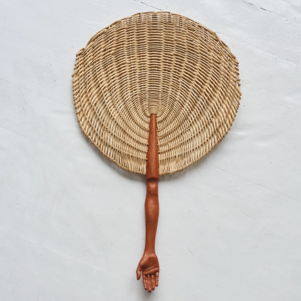 Mano Fan (Fiber Art)