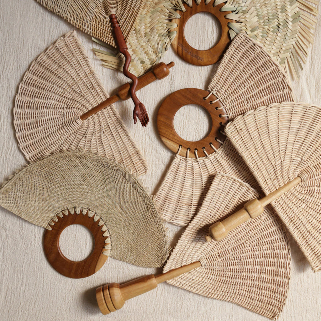 Tequis Fan (Fiber Art)