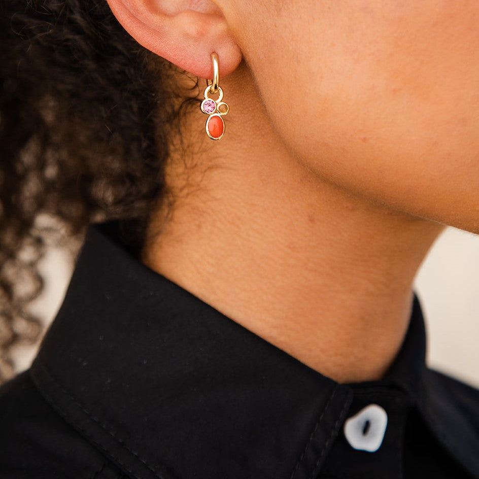 Allende Coral Charm